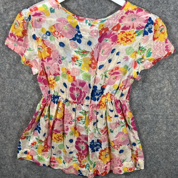 Johnny Was‎ Flower Pattern Dress Beams Size SM - Picture 8 of 12